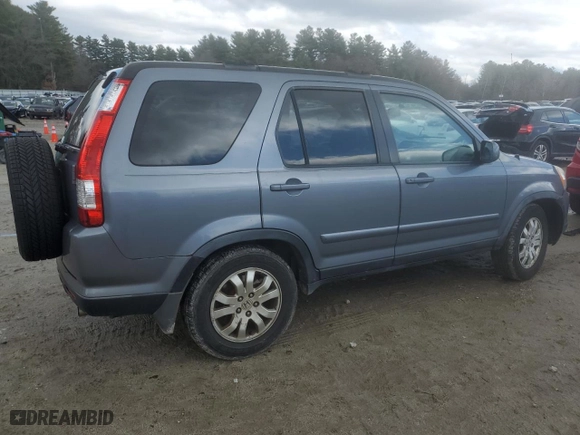2006 Honda CR-V EX SE with VIN JHLRD78916C003281, listed as a Copart auction lot 52002325 with 35,303 mi miles and Clean Title. Bid and sale history available at carsss.com. Image 3.