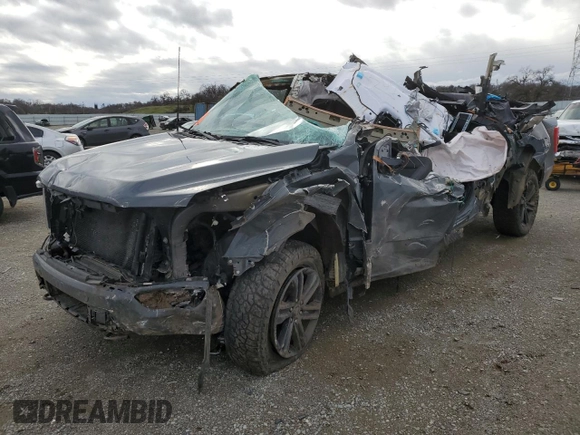 2021 Ford F-150 XL with VIN 1FTFW1E89MFC89542, listed as a Copart auction lot 43973255 with 82,319 mi miles and Salvage Title. Bid and sale history available at carsss.com. Image 1.