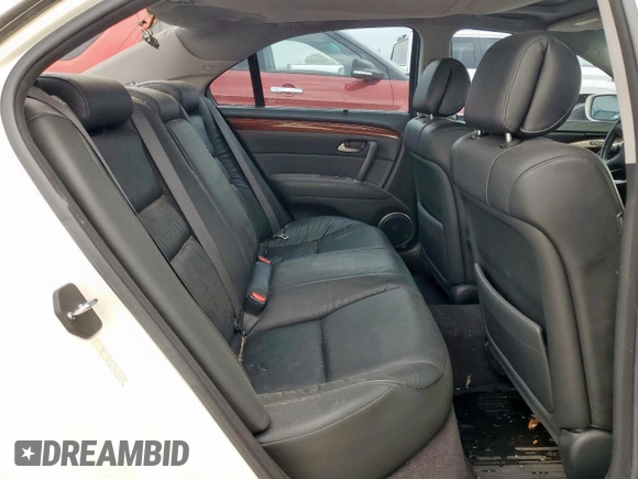 2006 Acura RL with VIN JH4KB16596C010835, listed as a Copart auction lot 54593615 with 253,575 mi miles and Salvage Title. Bid and sale history available at DreamBid. Image 10.