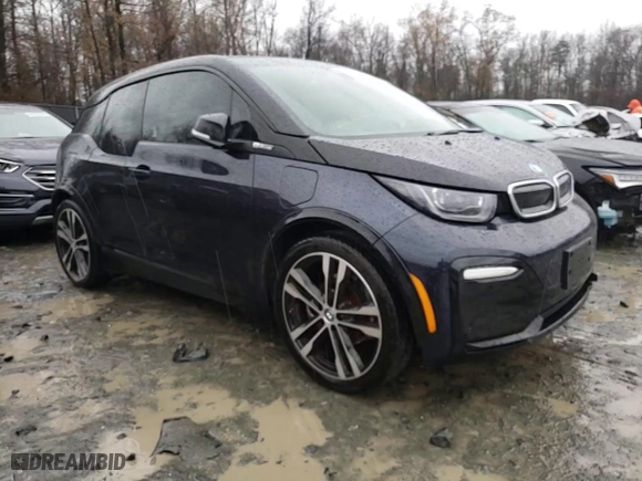 2019 BMW i3 s with VIN WBY8P8C58K7E75265, listed as a Copart auction lot 84561564 with 77,392 mi miles and Salvage Title. Bid and sale history available at carsss.com. Image 11.