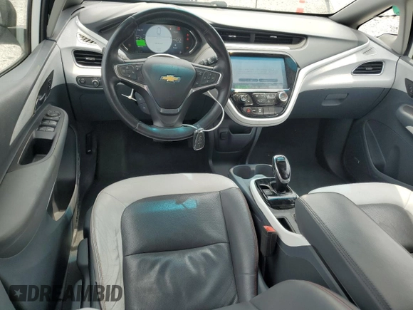 2017 Chevrolet Bolt EV Premier z VIN 1G1FX6S04H4143729, wystawiony jako Copart lot #61012435 z przebiegiem 54 277 mil mil oraz Szkoda całkowita • Salvage title. Historia ofert i sprzedaży dostępna na DreamBid. Obrazek 8.