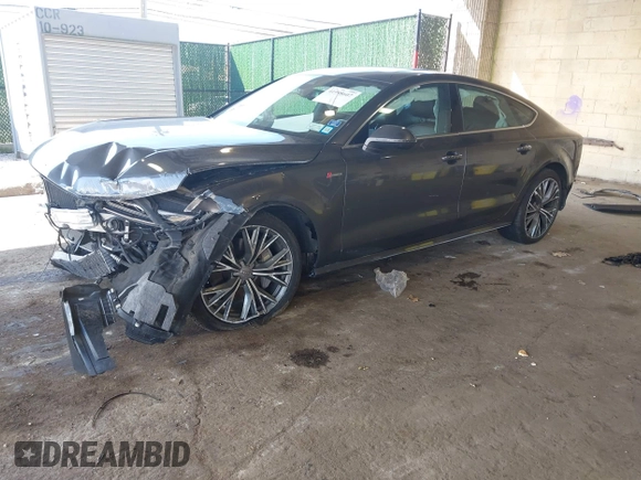 2016 Audi A7 3.0 Prestige with VIN WAU2GAFC5GN197012, listed as a IAAI auction lot 41908607 with 86,084 mi miles. Bid and sale history available at carsss.com. Image 2.