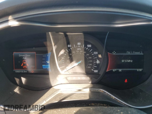 2016 Ford Fusion SE with VIN 3FA6P0HD7GR271862, listed as a Copart auction lot 54968775 with 189,318 mi miles and Clean Title. Bid and sale history available at DreamBid. Image 9.