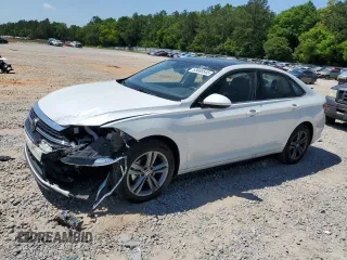 2024 Volkswagen Jetta SE with VIN 3VW7M7BU4RM065632, listed as a Copart auction lot 53688545 with 18,766 mi miles and Salvage title. Bid and sale history available at DreamBid. Image 1.