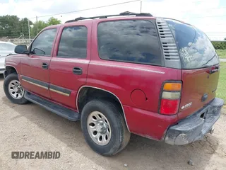 2005 Chevrolet Tahoe LS with VIN 1GNEC13V95R172502, listed as a IAAI auction lot 42565340 with 265,841 mi miles and . Bid and sale history available at DreamBid. Image 3.