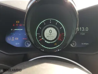 2019 Aston Martin Vantage with VIN SCFSMGAW9KGN02610, listed as a Copart auction lot 75625184 with 17,267 mi miles and Salvage Title. Bid and sale history available at carsss.com. Image 9.