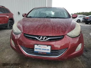 2013 Hyundai Elantra GLS PZEV with VIN 5NPDH4AE5DH316031, listed as a Copart auction lot 53078315 with 197,562 mi miles and Non Repairable. Bid and sale history available at carsss.com. Image 5.