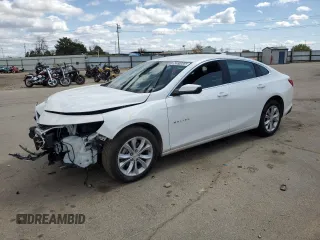 2025 Chevrolet Malibu LT with VIN 1G1ZD5ST7SF131306, listed as a Copart auction lot 53974955 with 12,347 mi miles and Clean Title. Bid and sale history available at DreamBid. Image 1.