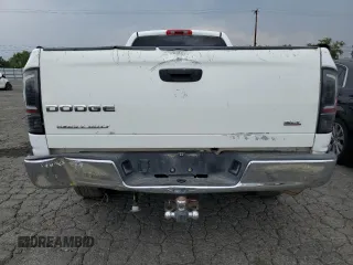 2005 Dodge Ram 2500 SLT with VIN 3D7KR28C55G708083, listed as a Copart auction lot 72551834 with 0 mi miles and Salvage Title. Bid and sale history available at carsss.com. Image 6.