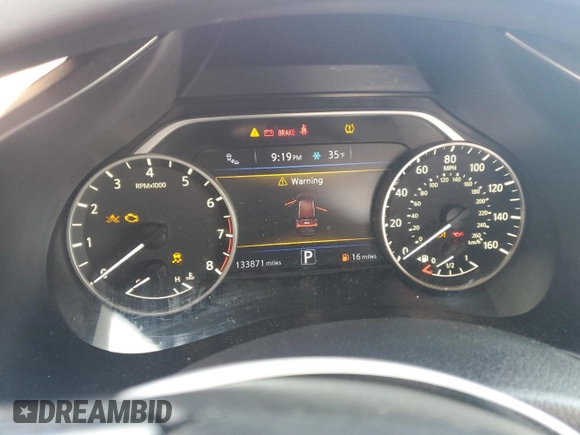 2018 Nissan Murano SL with VIN 5N1AZ2MH5JN130488, listed as a Copart auction lot 48911695 with 133,871 mi miles and Salvage Title. Bid and sale history available at DreamBid. Image 9.