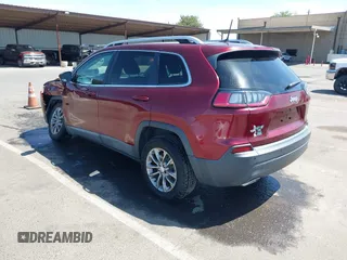 2019 Jeep Cherokee Latitude Plus with VIN 1C4PJLLX6KD346524, listed as a IAAI auction lot 42104323 with 28,223 mi miles and . Bid and sale history available at DreamBid. Image 3.