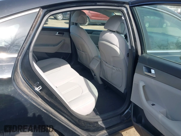 2017 Hyundai Sonata 2.4L with VIN 5NPE24AF5HH554112, listed as a IAAI auction lot 41783014 with 86,827 mi miles. Bid and sale history available at carsss.com. Image 8.