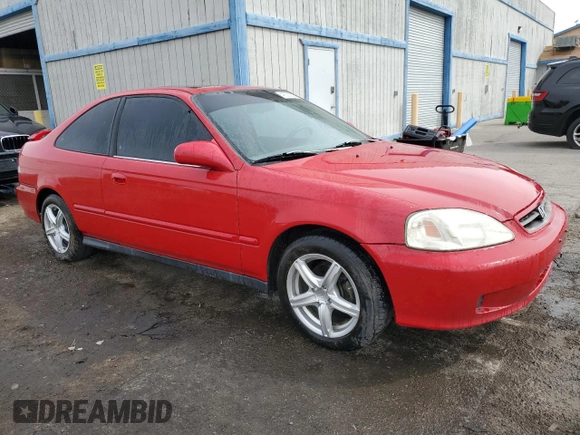 1999 Honda Civic EX with VIN 1HGEJ8144XL058125, listed as a Copart auction lot 49350935 with 254,729 mi miles and Clean Title. Bid and sale history available at carsss.com. Image 4.
