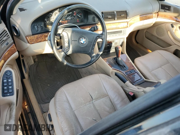 1999 BMW 5 Series 528iA with VIN WBADM634XXGU02243, listed as a Copart auction lot 74981184 with 234,566 mi miles and Salvage Title. Bid and sale history available at carsss.com. Image 8.