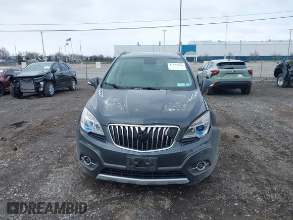 2016 Buick Encore Leather with VIN KL4CJGSB8GB545762, listed as a IAAI auction lot 41957024 with 142,216 mi miles and . Bid and sale history available at carsss.com. Image 13.