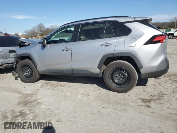 2021 Toyota RAV4 LE with VIN 2T3G1RFV1MC234301, listed as a Copart auction lot 50177345 with 86,696 mi miles and Salvage Title. Bid and sale history available at carsss.com. Image 2.