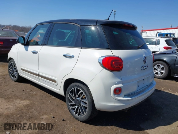 2014 FIAT 500L Lounge z VIN ZFBCFACHXEZ028896, wystawiony jako IAAI lot #41751360 z przebiegiem 157 966 mil mil oraz . Historia ofert i sprzedaży dostępna na DreamBid. Obrazek 3.