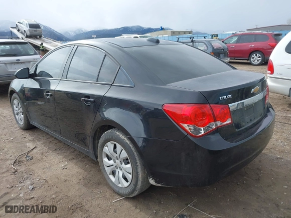 2015 Chevrolet Cruze LS with VIN 1G1PA5SH3F7174987, listed as a IAAI auction lot 41836141 with 161,728 mi miles. Bid and sale history available at carsss.com. Image 3.