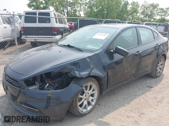 2013 Dodge Dart SXT with VIN 1C3CDFBA2DD267945, listed as a IAAI auction lot 42411305 with 92,969 mi miles and . Bid and sale history available at DreamBid. Image 2.