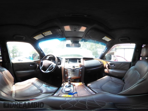 2015 Infiniti QX80 with VIN JN8AZ2NE5F9082021, listed as a IAAI auction lot 42257172 with 205,114 mi miles and . Bid and sale history available at DreamBid. Image 19.