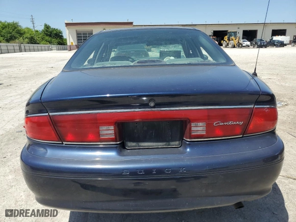 2003 Buick Century Custom with VIN 2G4WS52J831209918, listed as a Copart auction lot 58172014 with 0 mi miles and Salvage Title. Bid and sale history available at carsss.com. Image 6.