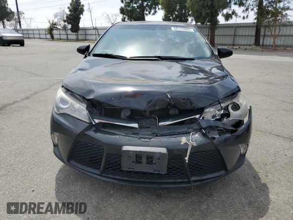 2017 Toyota Camry XLE with VIN 4T1BF1FK2HU715836, listed as a Copart auction lot 52172005 with 110,400 mi miles and Salvage Title. Bid and sale history available at DreamBid. Image 5.