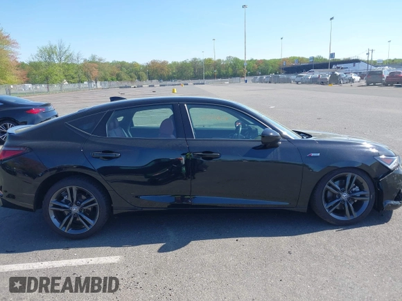 2025 Acura Integra w/A-Spec Package with VIN 19UDE4H35SA001006, listed as a IAAI auction lot 42103893 with 9,054 mi miles and . Bid and sale history available at DreamBid. Image 14.