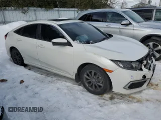 2021 Honda Civic Sedan EX with VIN 2HGFC2F76MH003277, listed as a Copart auction lot 45708695 with 86,104 mi miles and Salvage Title. Bid and sale history available at carsss.com. Image 4.