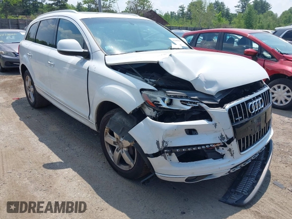 2012 Audi Q7 Premium Plus with VIN WA1LMAFE8CD008395, listed as a IAAI auction lot 42389891 with 157,131 mi miles and . Bid and sale history available at DreamBid. Image 6.