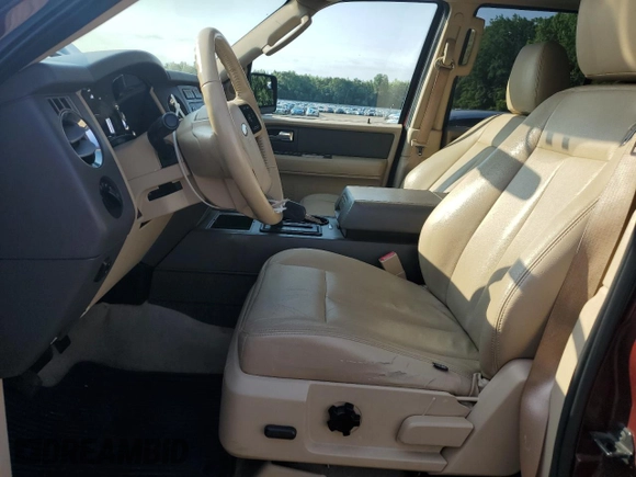 2012 Ford Expedition Max King Ranch with VIN 1FMJK1J57CEF63645, listed as a Copart auction lot 62130665 with 105,839 mi miles and Salvage title. Bid and sale history available at DreamBid. Image 7.