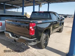 2022 Chevrolet Silverado 1500 Custom Trail Boss with VIN 3GCPDCED0NG631950, listed as a Copart auction lot 64843644 with 49,229 mi miles and Salvage Title. Bid and sale history available at DreamBid. Image 3.