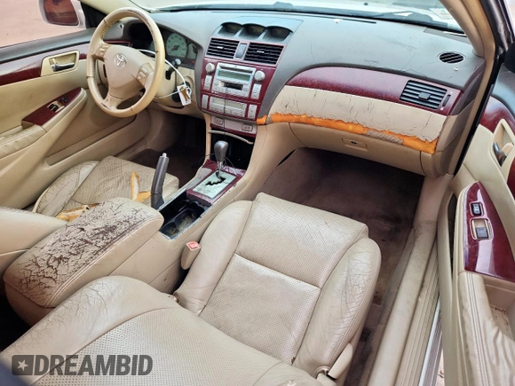 2005 Toyota Solara SE with VIN 4T1CA38P15U053976, listed as a Copart auction lot 59288845 with 231,117 mi miles and Salvage title. Bid and sale history available at DreamBid. Image 8.