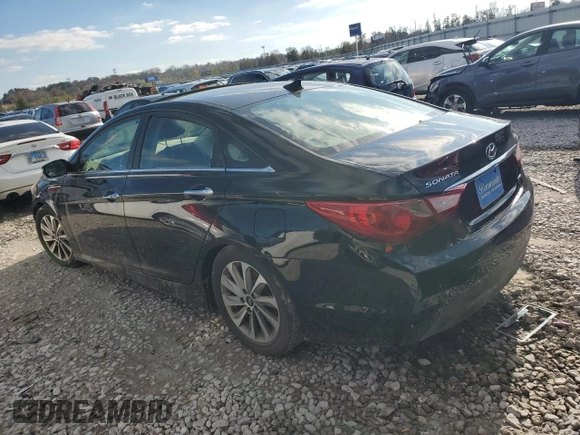 2014 Hyundai Sonata SE with VIN 5NPEC4AC6EH813768, listed as a Copart auction lot 79614884 with Not Provided miles and Salvage Title. Bid and sale history available at DreamBid. Image 2.