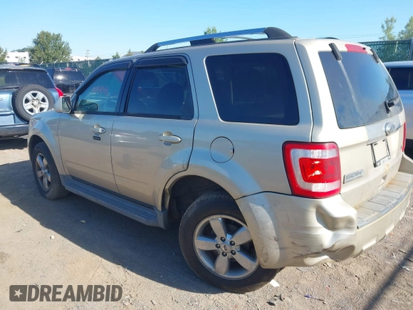 2010 Ford Escape Limited with VIN 1FMCU9EG6AKC60870, listed as a IAAI auction lot 42769384 with 83,839 mi miles and . Bid and sale history available at DreamBid. Image 3.