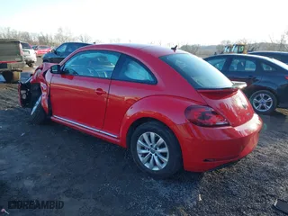 2019 Volkswagen Beetle S with VIN 3VWFD7AT1KM712384, listed as a IAAI auction lot 41505127 with 49,527 mi miles. Bid and sale history available at carsss.com. Image 3.
