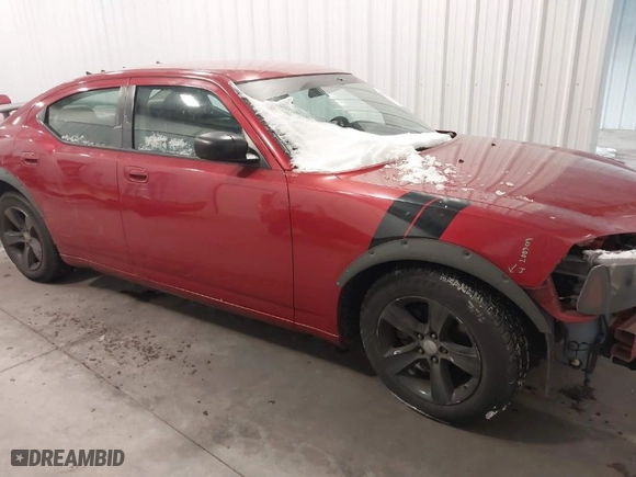 2008 Dodge Charger with VIN 2B3KA43R98H112473, listed as a IAAI auction lot 41617510 with 134,210 mi miles. Bid and sale history available at carsss.com. Image 1.