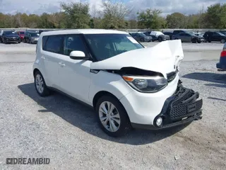 2016 Kia Soul + with VIN KNDJP3A58G7317733, listed as a IAAI auction lot 41797582 with NaN miles. Bid and sale history available at carsss.com. Image 1.
