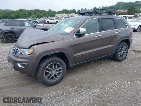 2017 Jeep Grand Cherokee Limited with VIN 1C4RJFBG4HC920046, listed as a IAAI auction lot 42383165 with 119,544 mi miles and . Bid and sale history available at DreamBid. Image 17.