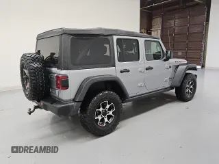2021 Jeep Wrangler Unlimited Rubicon with VIN 1C4HJXFGXMW694860, listed as a Copart auction lot 58929725 with 29,172 mi miles and Clean title. Bid and sale history available at DreamBid. Image 3.