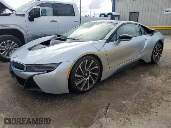 2015 BMW i8 z VIN WBY2Z2C58FVX64920, wystawiony jako Copart lot #74749874 z przebiegiem 29 577 mil mil oraz Szkoda całkowita • Salvage title. Historia ofert i sprzedaży dostępna na DreamBid. Obrazek 1.