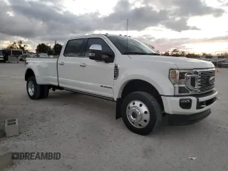 2022 Ford Super Duty F-450 DRW XL with VIN 1FT8W4DT5NEE33059, listed as a Copart auction lot 84661364 with 0 mi miles and Non Repairable. Bid and sale history available at carsss.com. Image 4.
