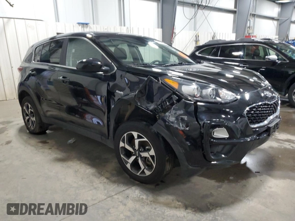 2022 Kia Sportage LX with VIN KNDPMCAC5N7022359, listed as a Copart auction lot 51053515 with Not Provided miles and Salvage Title. Bid and sale history available at carsss.com. Image 4.