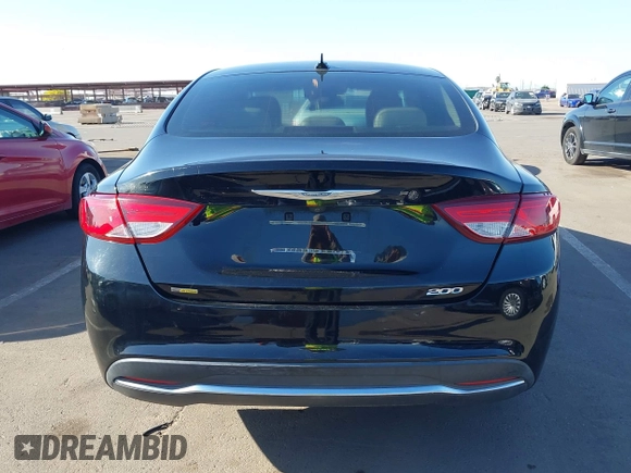 2015 Chrysler 200 Limited with VIN 1C3CCCAB4FN695203, listed as a IAAI auction lot 42105080 with 139,140 mi miles. Bid and sale history available at carsss.com. Image 16.