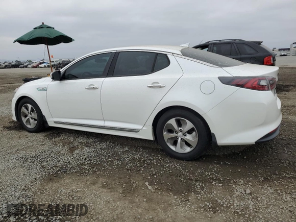 2014 Kia Optima Hybrid LX with VIN KNAGM4AD0E5063957, listed as a Copart auction lot 76404194 with 173,399 mi miles and Clean Title. Bid and sale history available at carsss.com. Image 2.