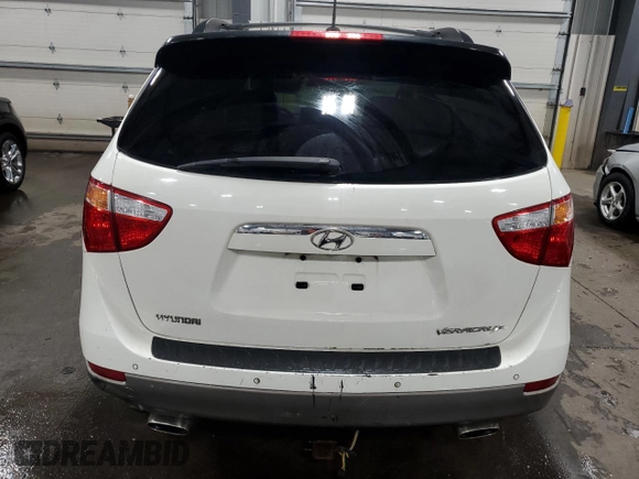 2011 Hyundai Veracruz Limited z VIN KM8NU4CC0BU170888, wystawiony jako Copart lot #57513105 z przebiegiem 184 928 mil mil oraz Szkoda całkowita • Salvage title. Historia ofert i sprzedaży dostępna na DreamBid. Obrazek 6.