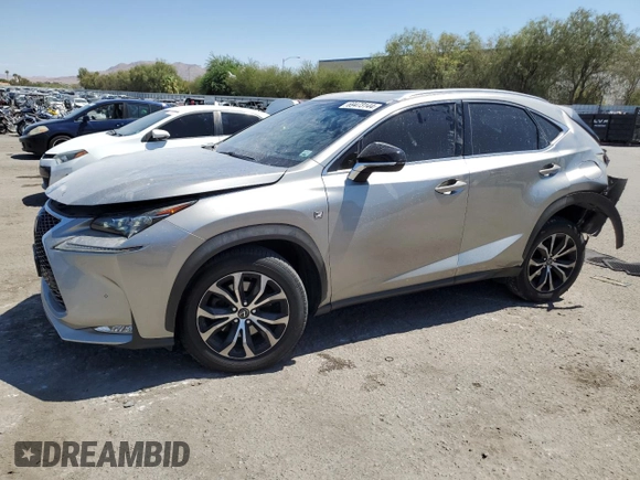 2015 Lexus NX 200t with VIN JTJYARBZ0F2009209, listed as a Copart auction lot 69473144 with 122,717 mi miles and Salvage Title. Bid and sale history available at carsss.com. Image 1.