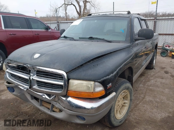 2000 Dodge Dakota Sport with VIN 1B7GL2AX4YS607628, listed as a IAAI auction lot 41115728 with Not provided miles and . Bid and sale history available at DreamBid. Image 6.