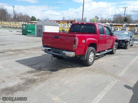 2005 Chevrolet Colorado 1SF LS Z71 with VIN 1GCDT136458252793, listed as a IAAI auction lot 41792584 with 206,195 mi miles. Bid and sale history available at carsss.com. Image 4.