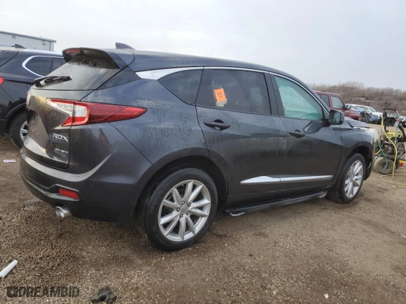2020 Acura RDX with VIN 5J8TC2H3XLL002308, listed as a Copart auction lot 87892955 with 0 mi miles and Salvage Title. Bid and sale history available at carsss.com. Image 3.
