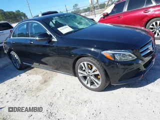 2018 Mercedes-Benz C 300 with VIN WDDWF4JBXJR395873, listed as a IAAI auction lot 41622996 with 126,689 mi miles and . Bid and sale history available at DreamBid. Image 1.